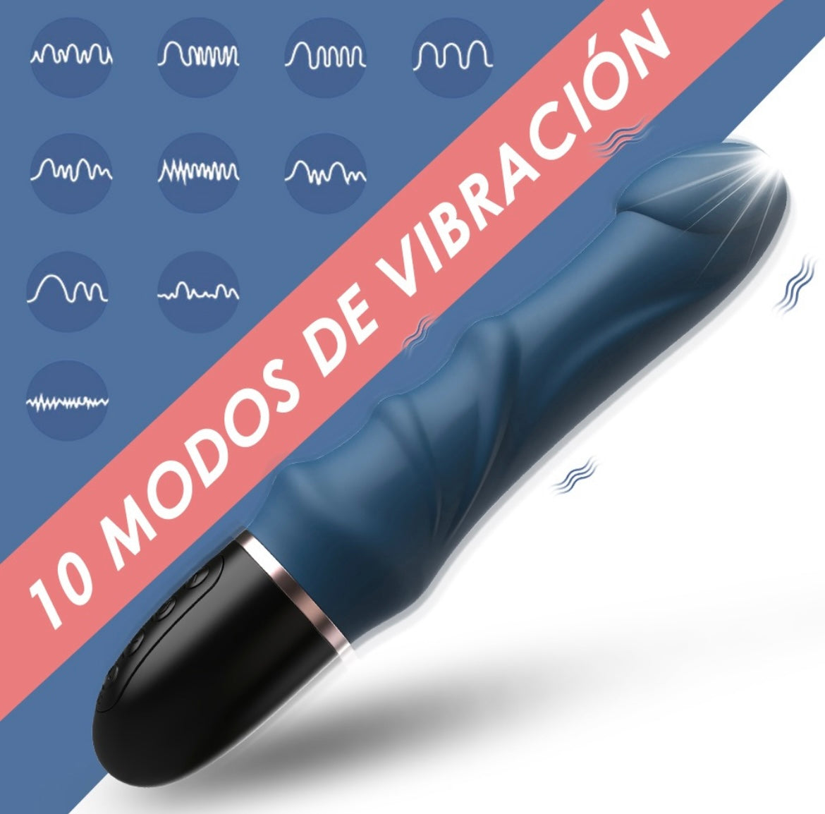 VIBRADOR BLUE