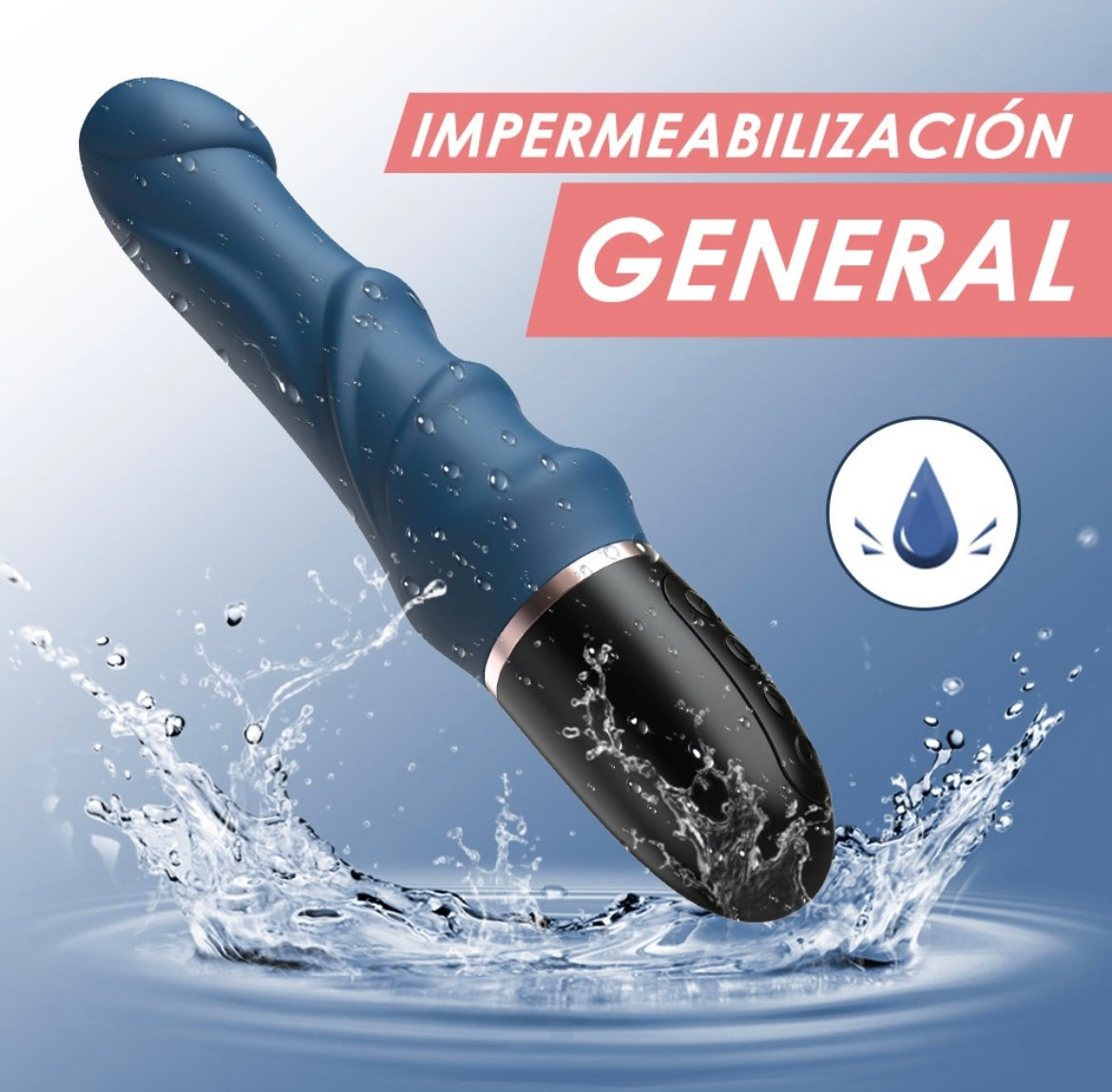 VIBRADOR BLUE