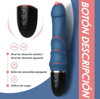 VIBRADOR BLUE