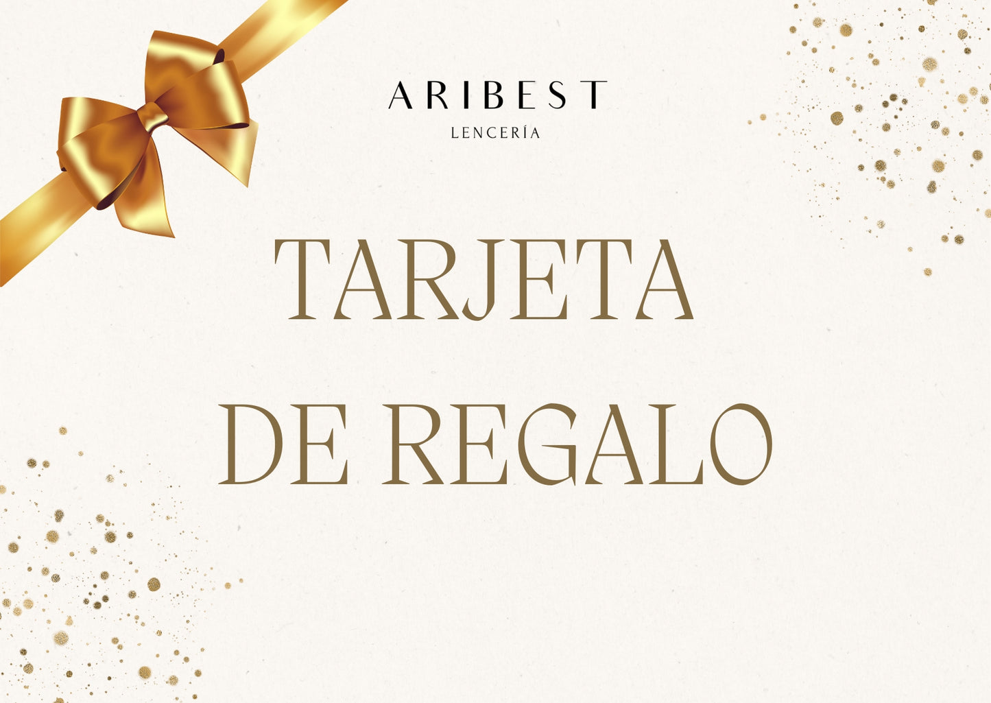 Tarjeta de Regalo Aribest