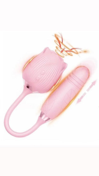 ROSA SUCCIÓN Y VIBRADOR